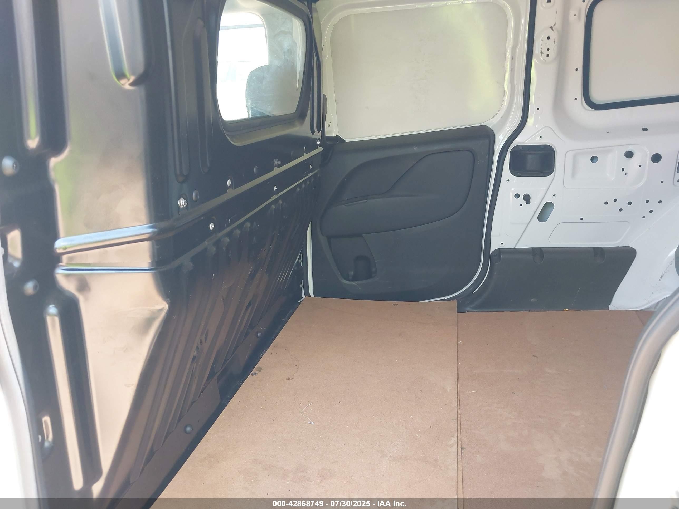 2022 Ram Promaster City Cargo Van White vin: ZFBHRFAB5N6W24928