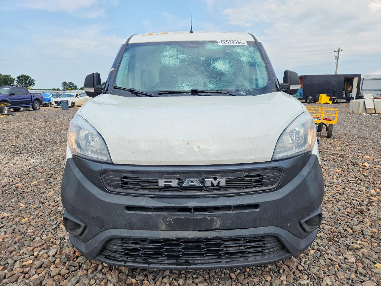 2021 Ram Promaster City White vin: ZFBHRFAB7M6V27034