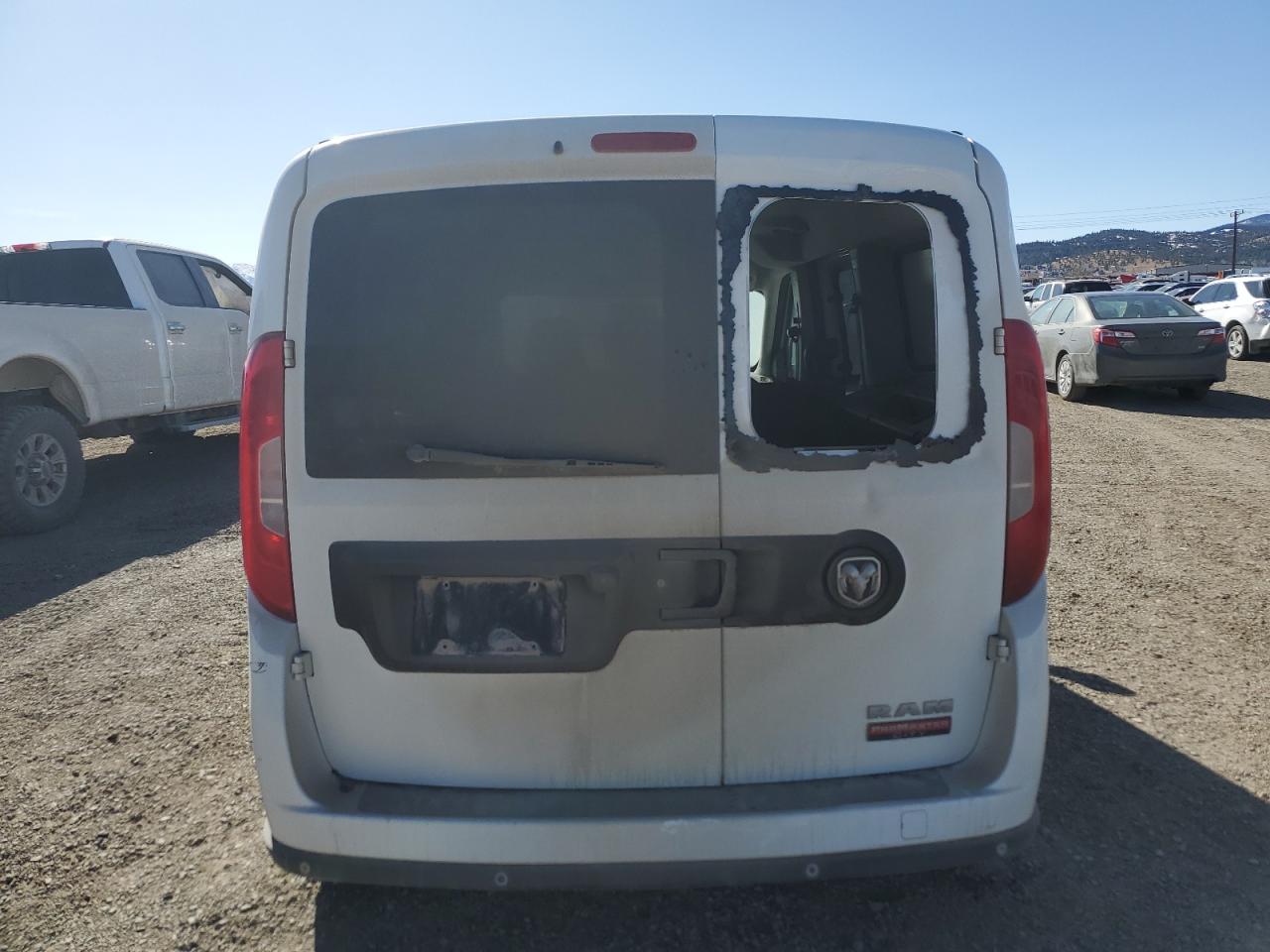 2021 Ram Promaster City Slt White vin: ZFBHRFBB4M6U48953