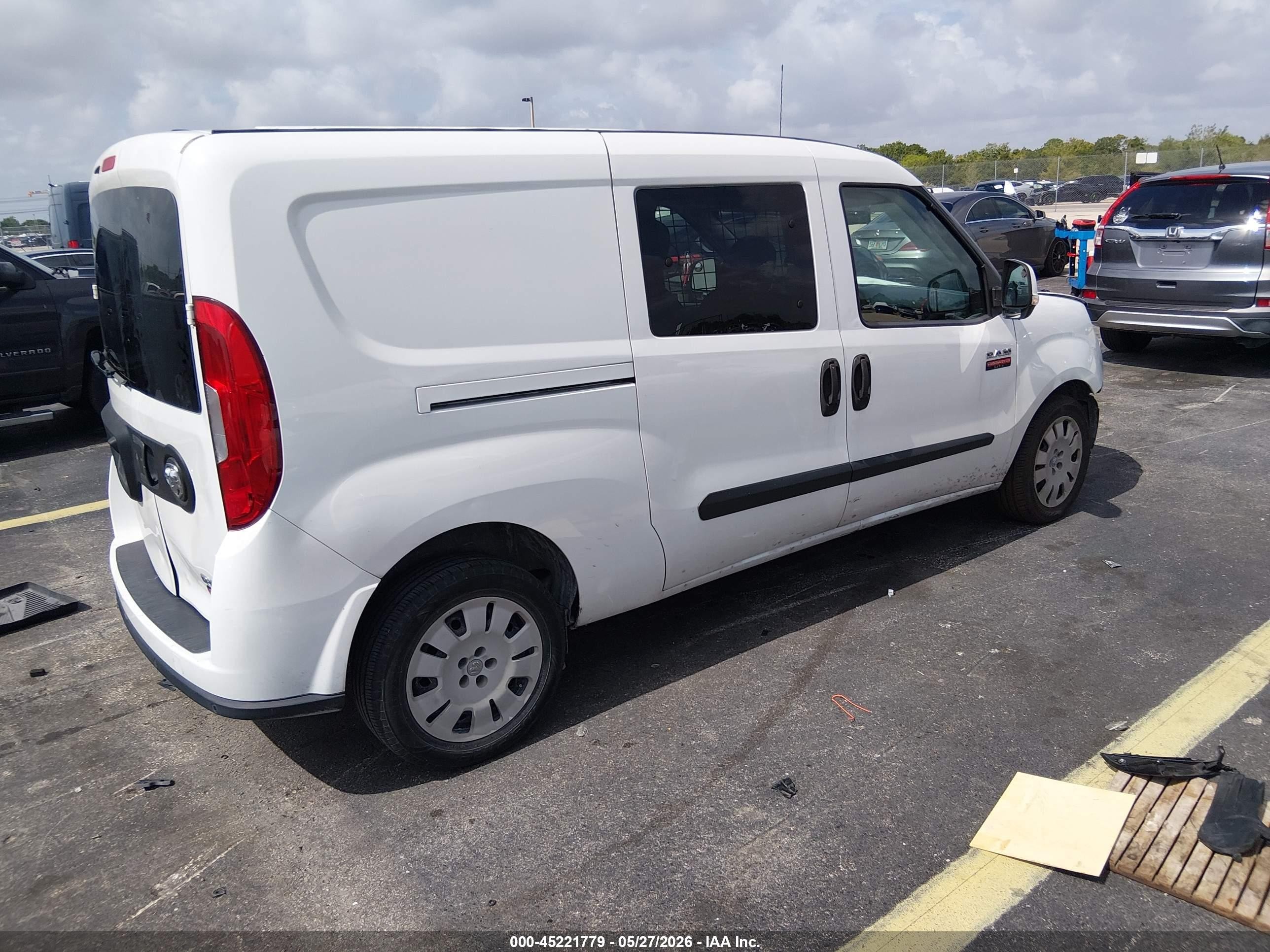 2019 Ram Promaster City Tradesman Slt Белый vin: ZFBHRFBB5K6M00570