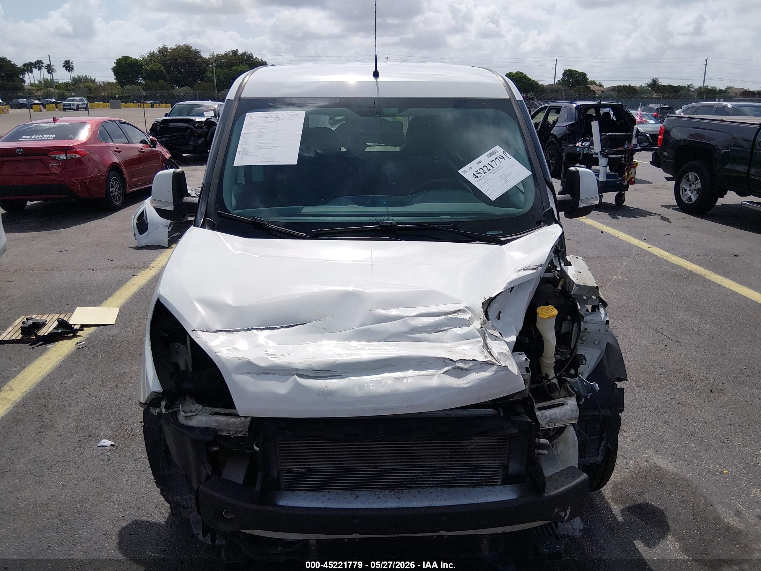 2019 Ram Promaster City Tradesman Slt Белый vin: ZFBHRFBB5K6M00570