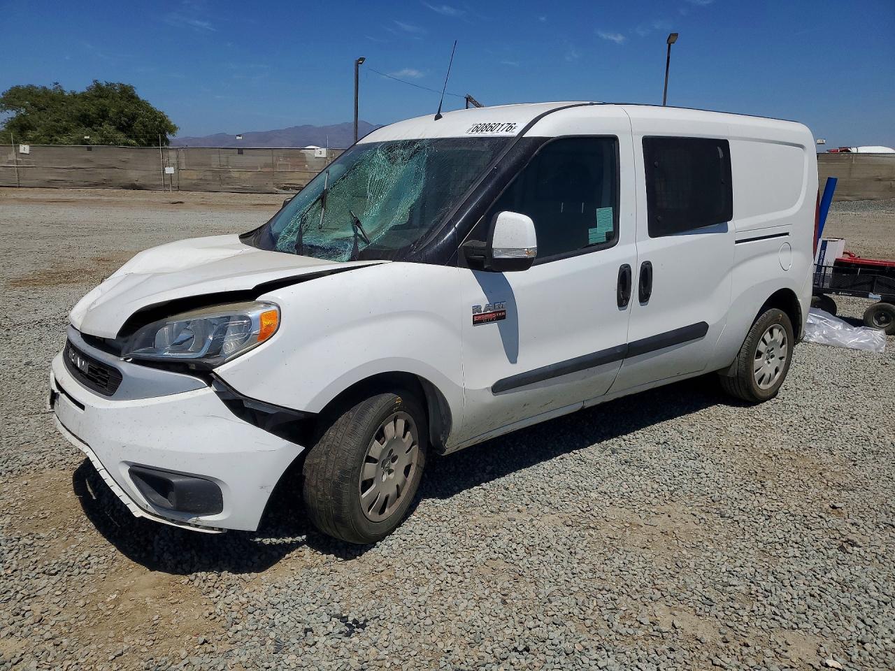 2019 Ram Promaster City Slt Белый vin: ZFBHRFBB8K6M01308