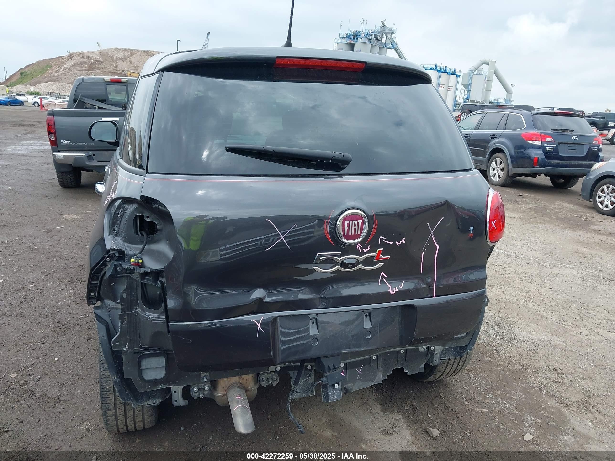 2020 Fiat 500l Lounge Green vin: ZFBNFACH9LZ042570