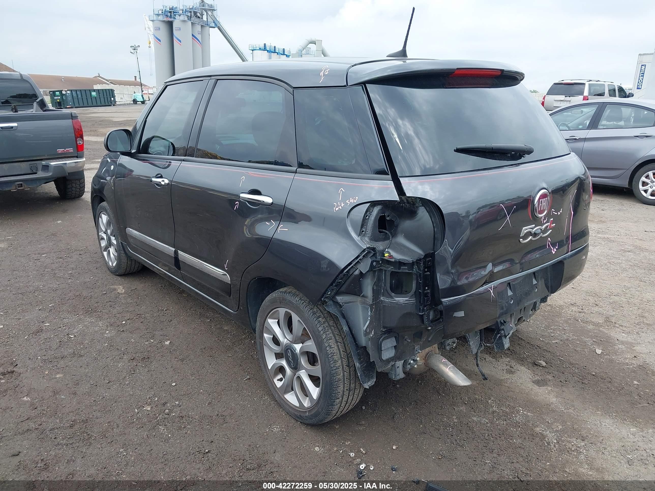 2020 Fiat 500l Lounge Green vin: ZFBNFACH9LZ042570