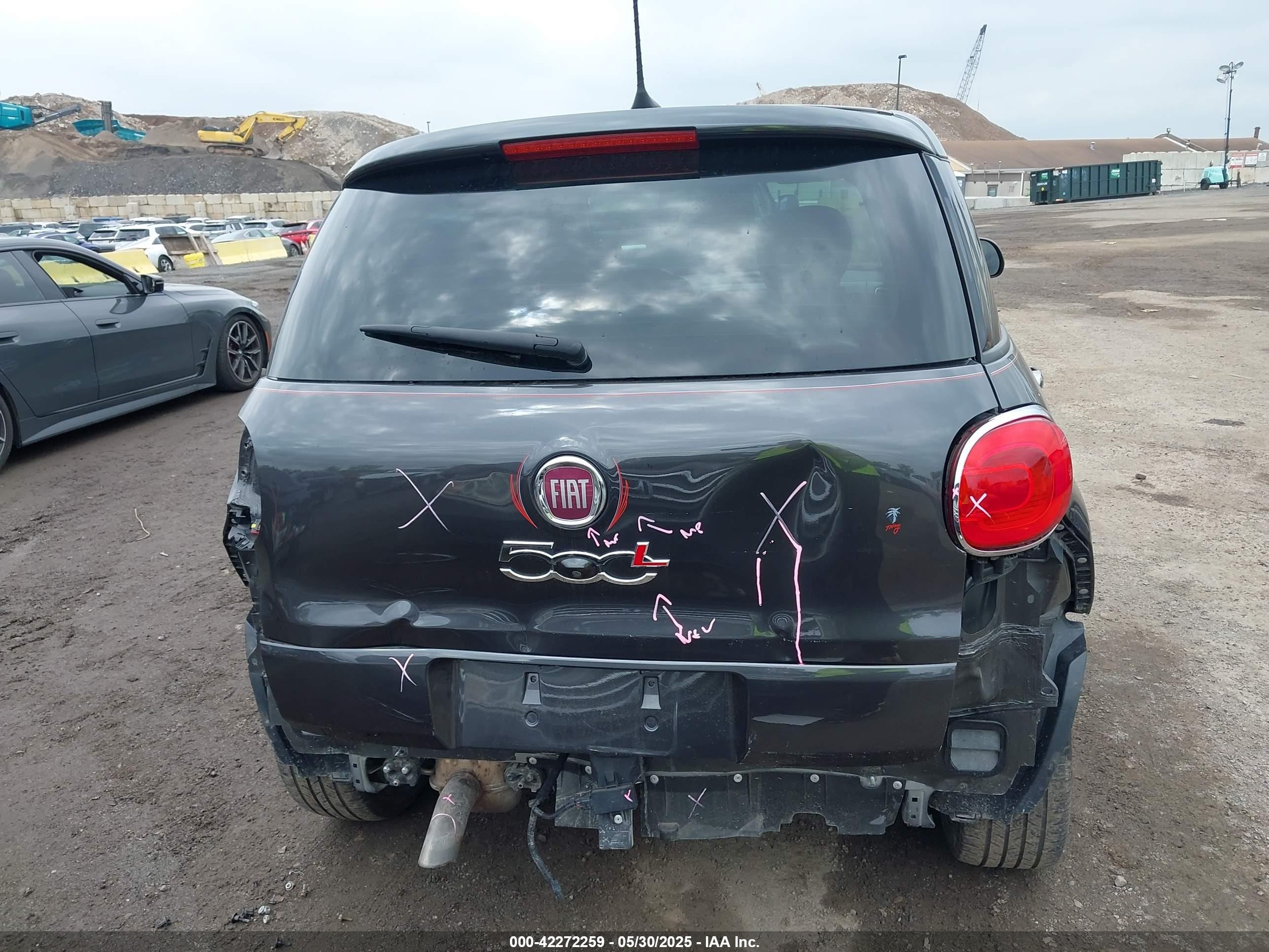2020 Fiat 500l Lounge Green vin: ZFBNFACH9LZ042570