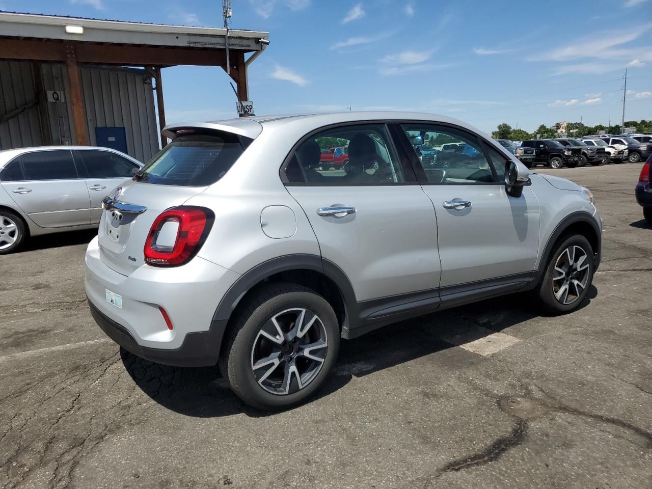 2019 Fiat 500x Pop Silver vin: ZFBNFYA1XKP793122