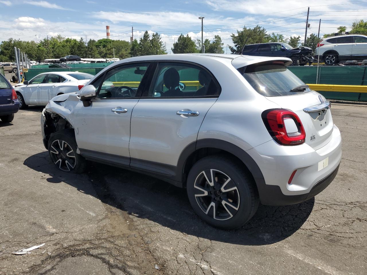2019 Fiat 500x Pop Silver vin: ZFBNFYA1XKP793122