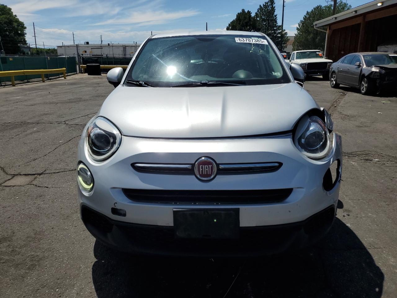 2019 Fiat 500x Pop Silver vin: ZFBNFYA1XKP793122