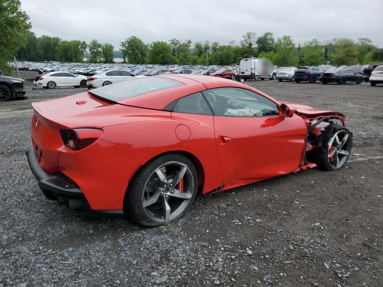 2022 Ferrari Portofino M    Red vin: ZFF02RPA0N0283389