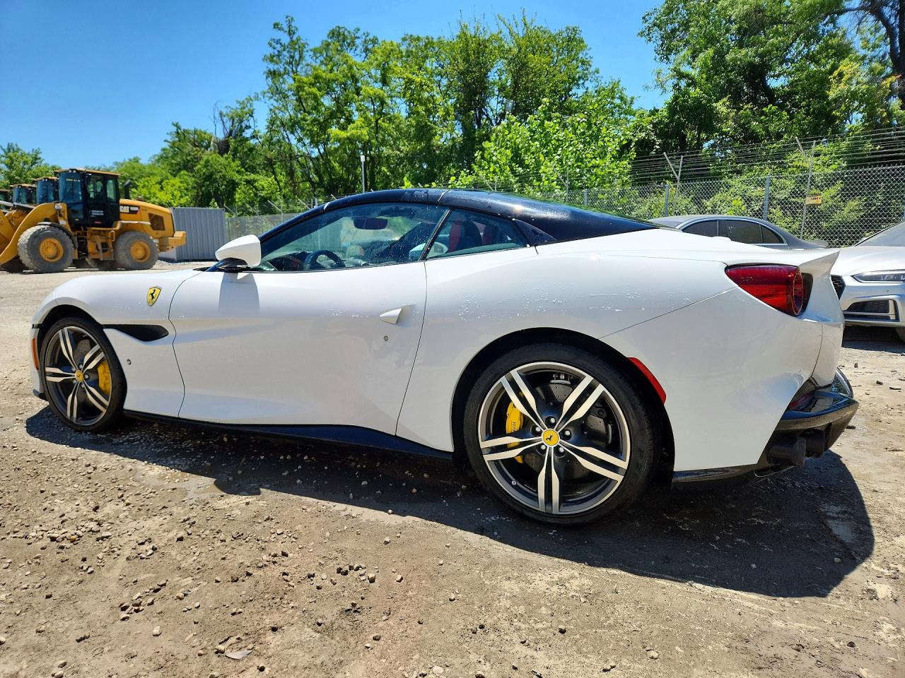 2023 Ferrari Portofino M White vin: ZFF02RPAXP0288876