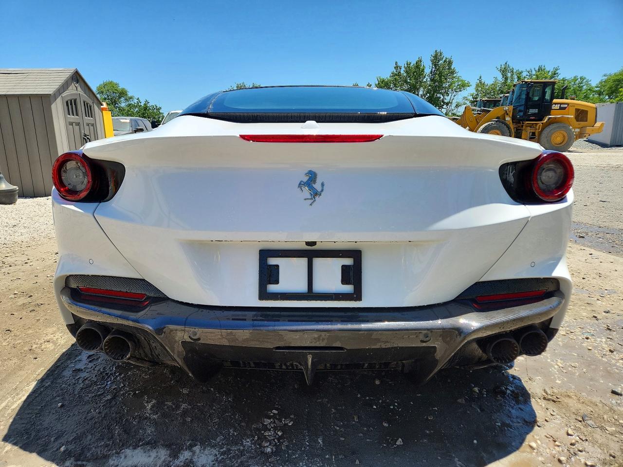 2023 Ferrari Portofino M White vin: ZFF02RPAXP0288876