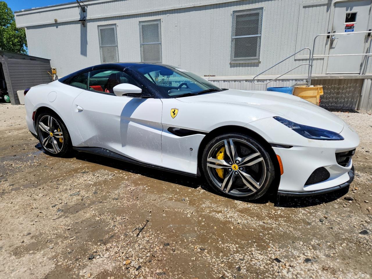 2023 Ferrari Portofino M White vin: ZFF02RPAXP0288876