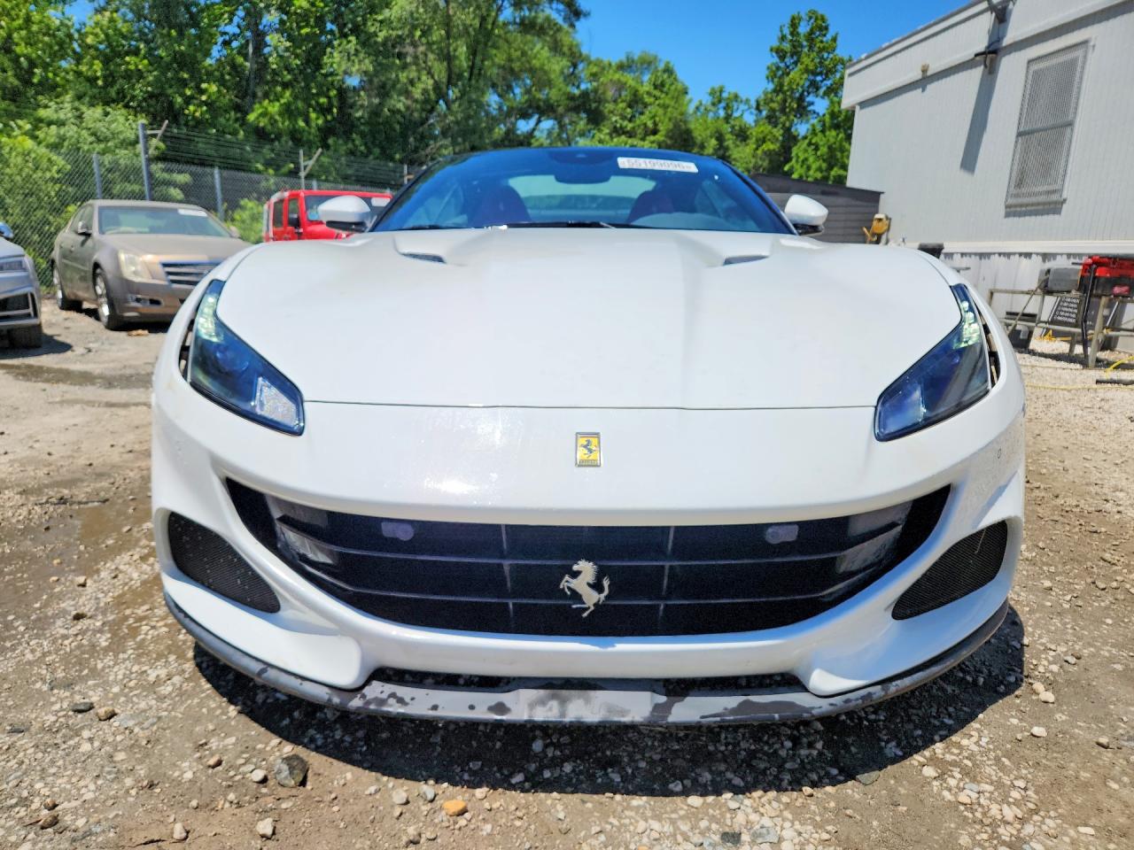 2023 Ferrari Portofino M White vin: ZFF02RPAXP0288876