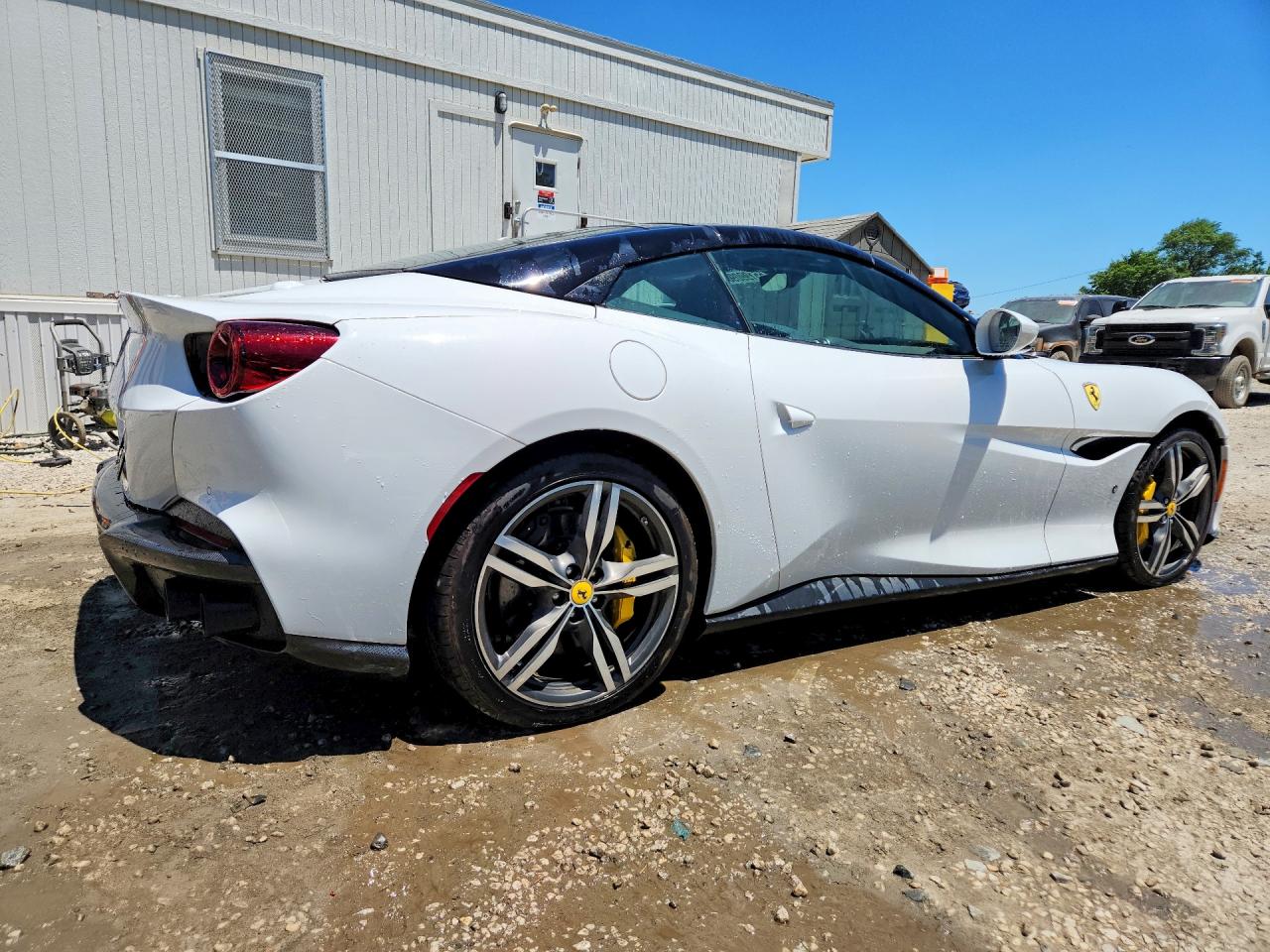 2023 Ferrari Portofino M White vin: ZFF02RPAXP0288876