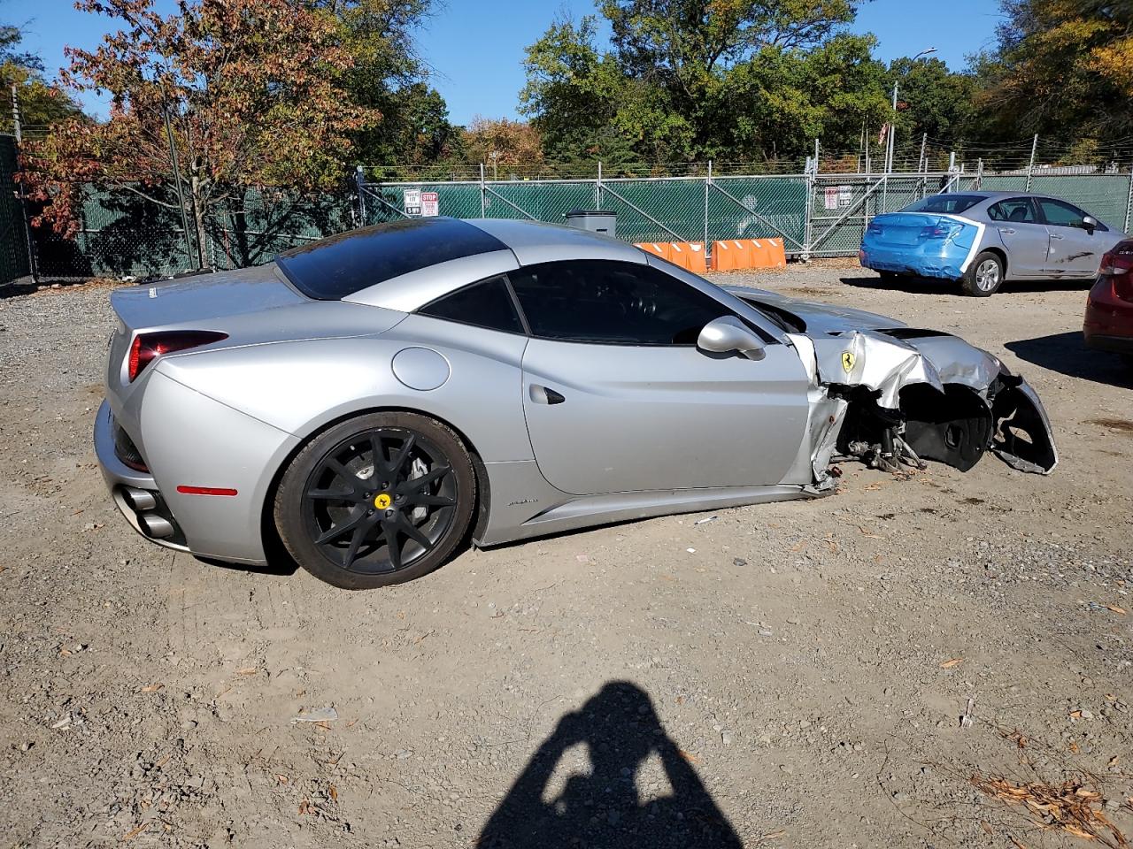 2010 Ferrari California Silver vin: ZFF65LJA0A0175100