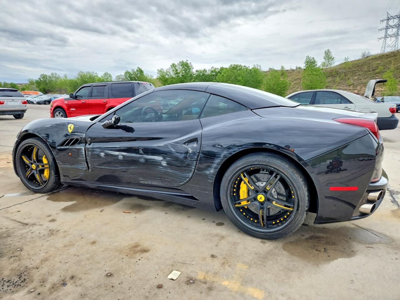 2011 Ferrari California Black vin: ZFF65LJA1B0179898