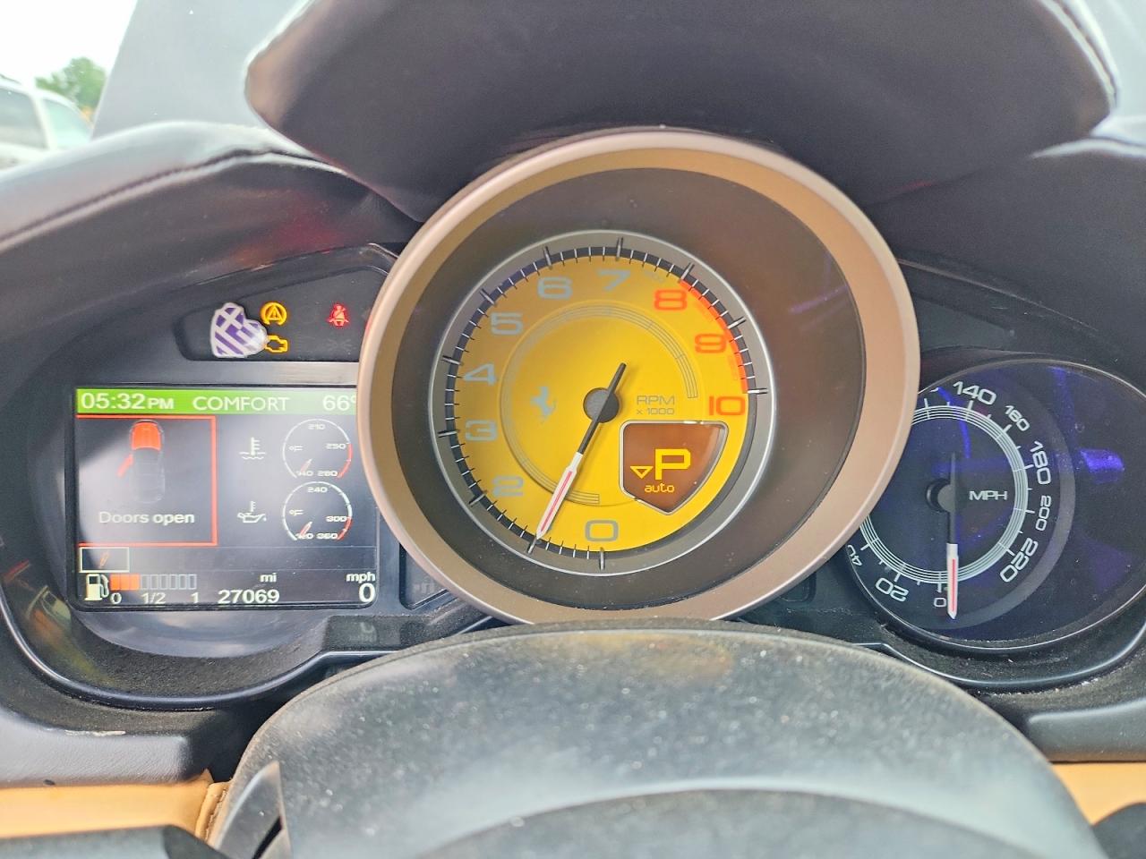 2011 Ferrari California Black vin: ZFF65LJA1B0179898
