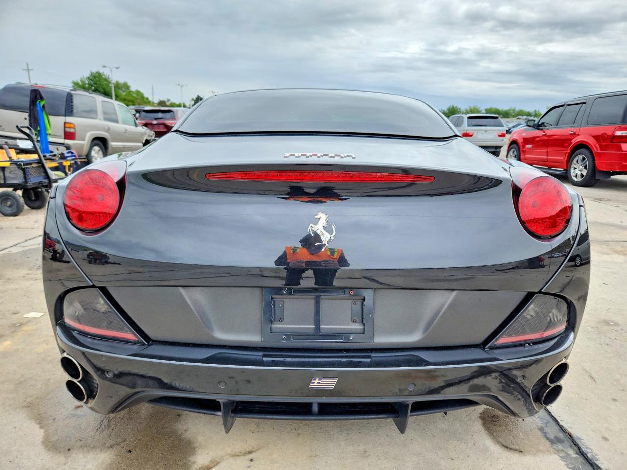 2011 Ferrari California Black vin: ZFF65LJA1B0179898
