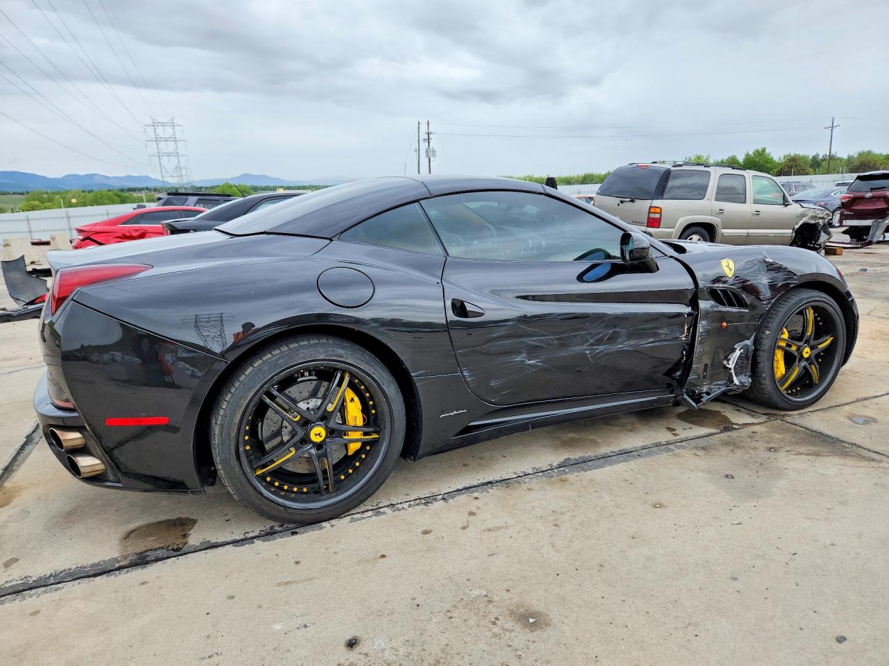 2011 Ferrari California Black vin: ZFF65LJA1B0179898