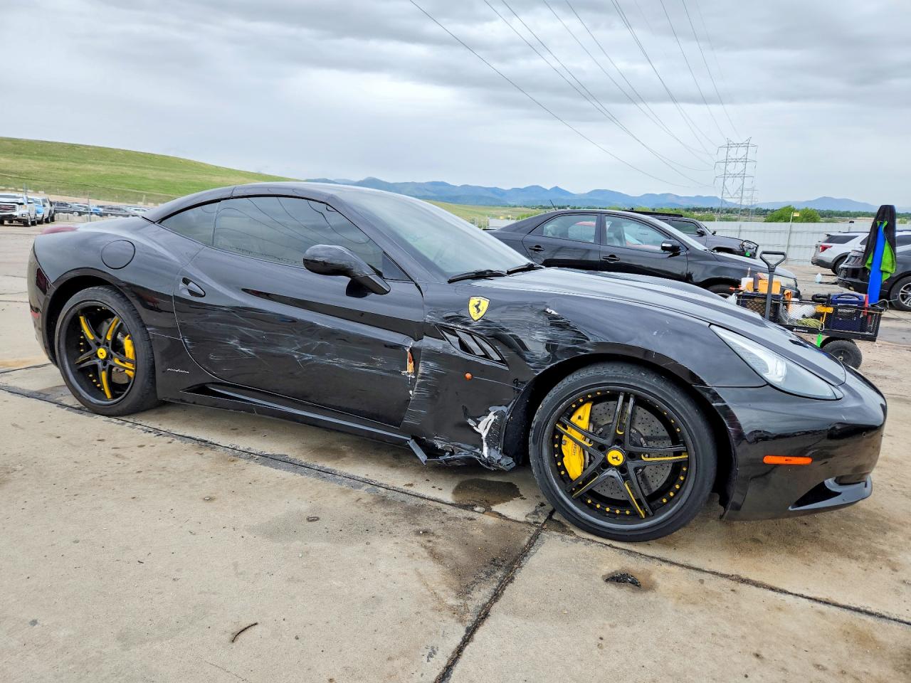 2011 Ferrari California Black vin: ZFF65LJA1B0179898