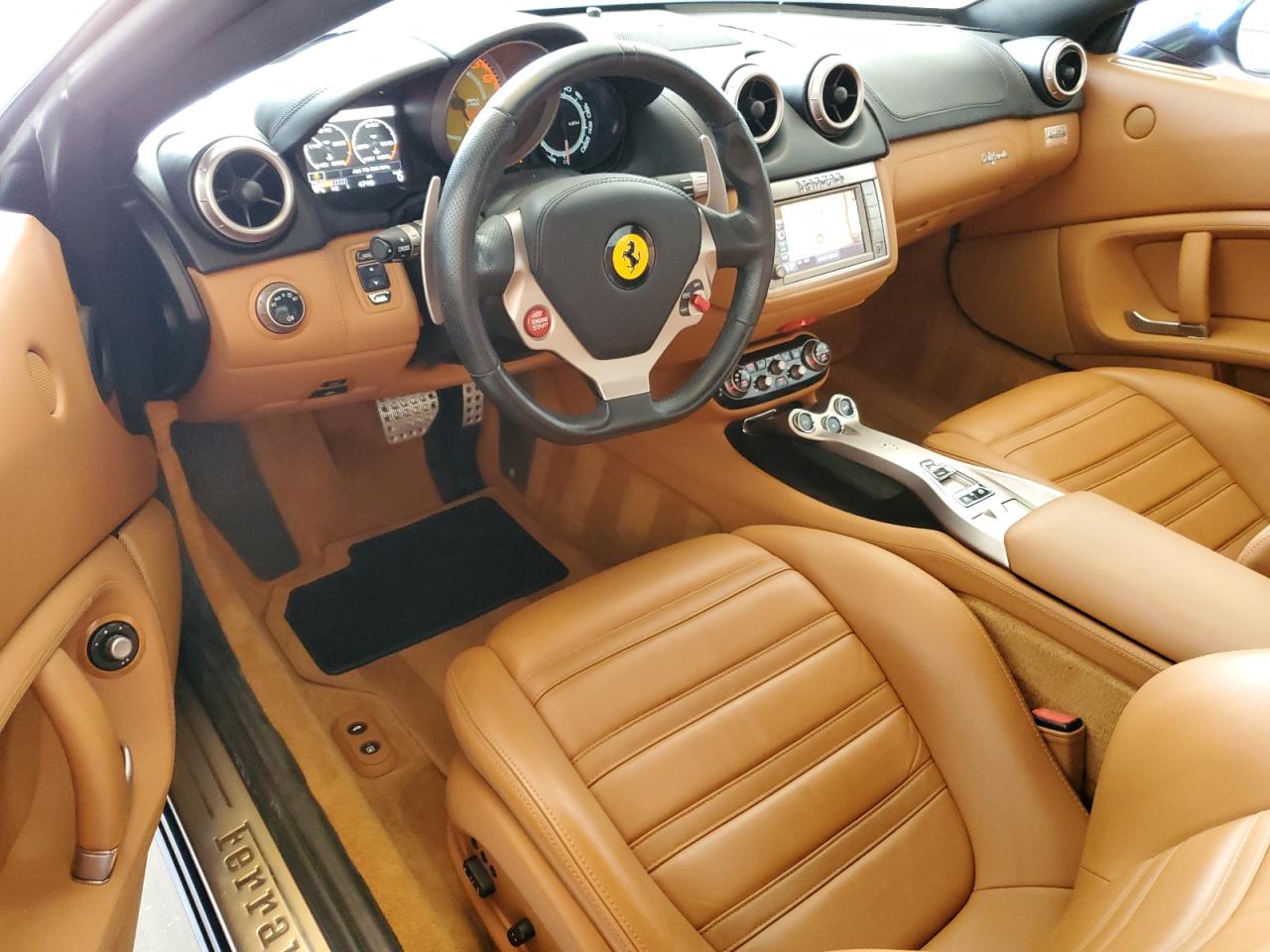 2010 Ferrari California Blue vin: ZFF65LJA2A0170223