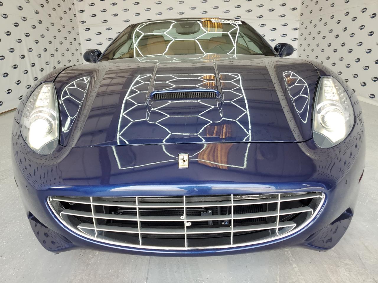 2010 Ferrari California Blue vin: ZFF65LJA2A0170223