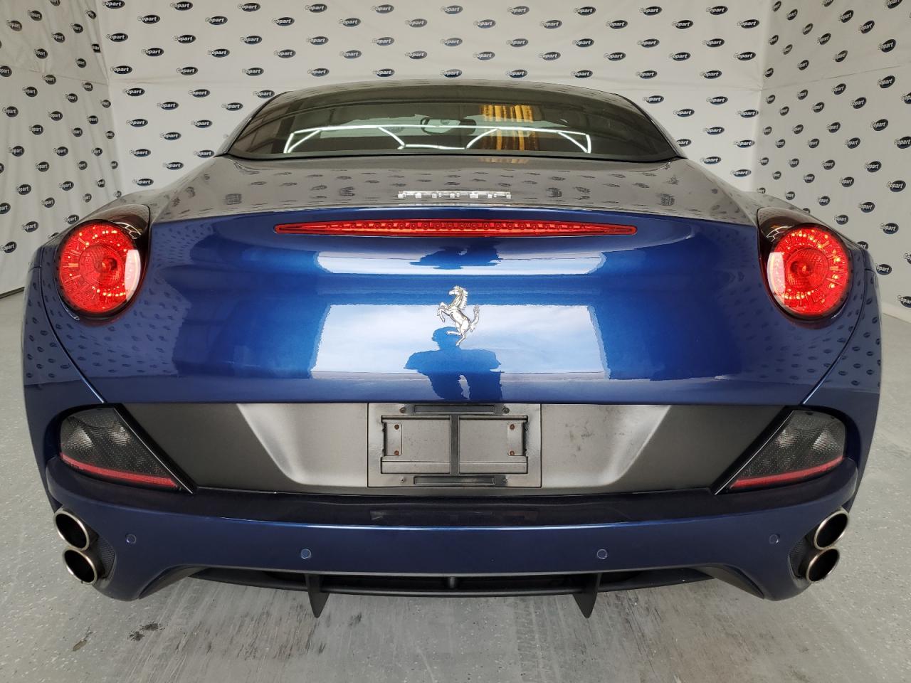 2010 Ferrari California Blue vin: ZFF65LJA2A0170223