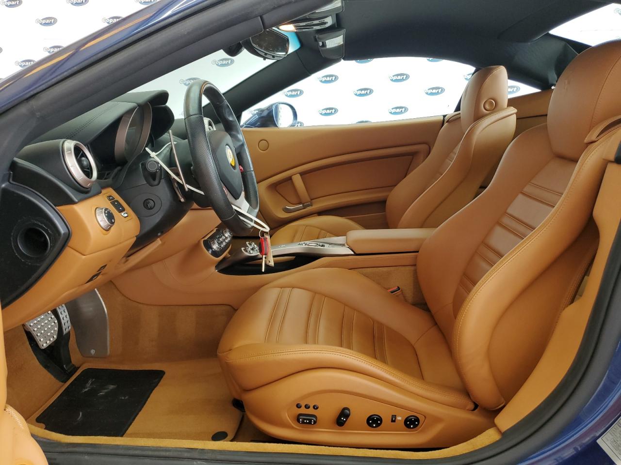 2010 Ferrari California Blue vin: ZFF65LJA2A0170223