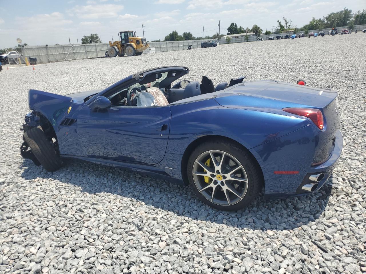 2010 Ferrari California Blue vin: ZFF65LJA6A0170225