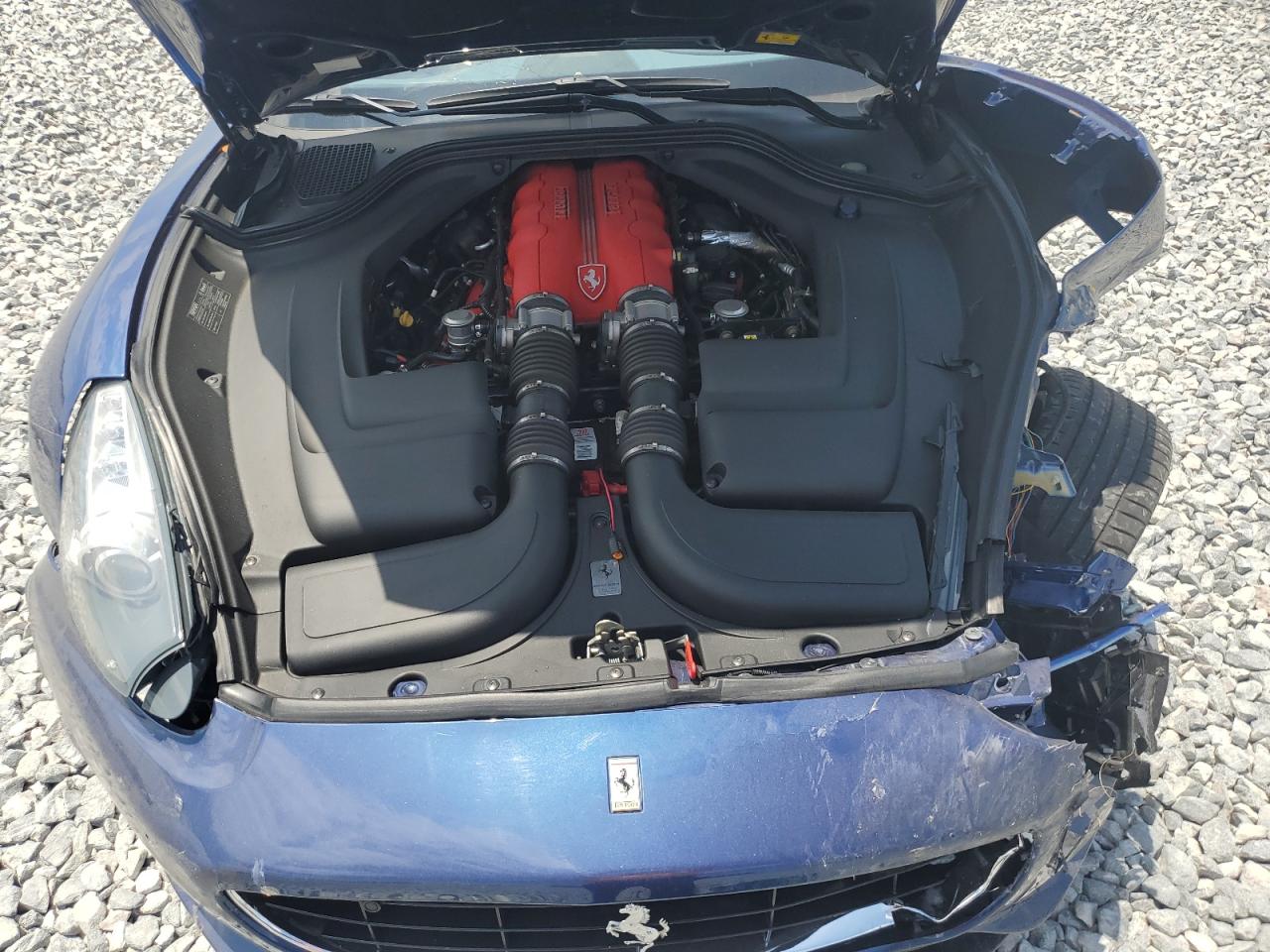 2010 Ferrari California Blue vin: ZFF65LJA6A0170225