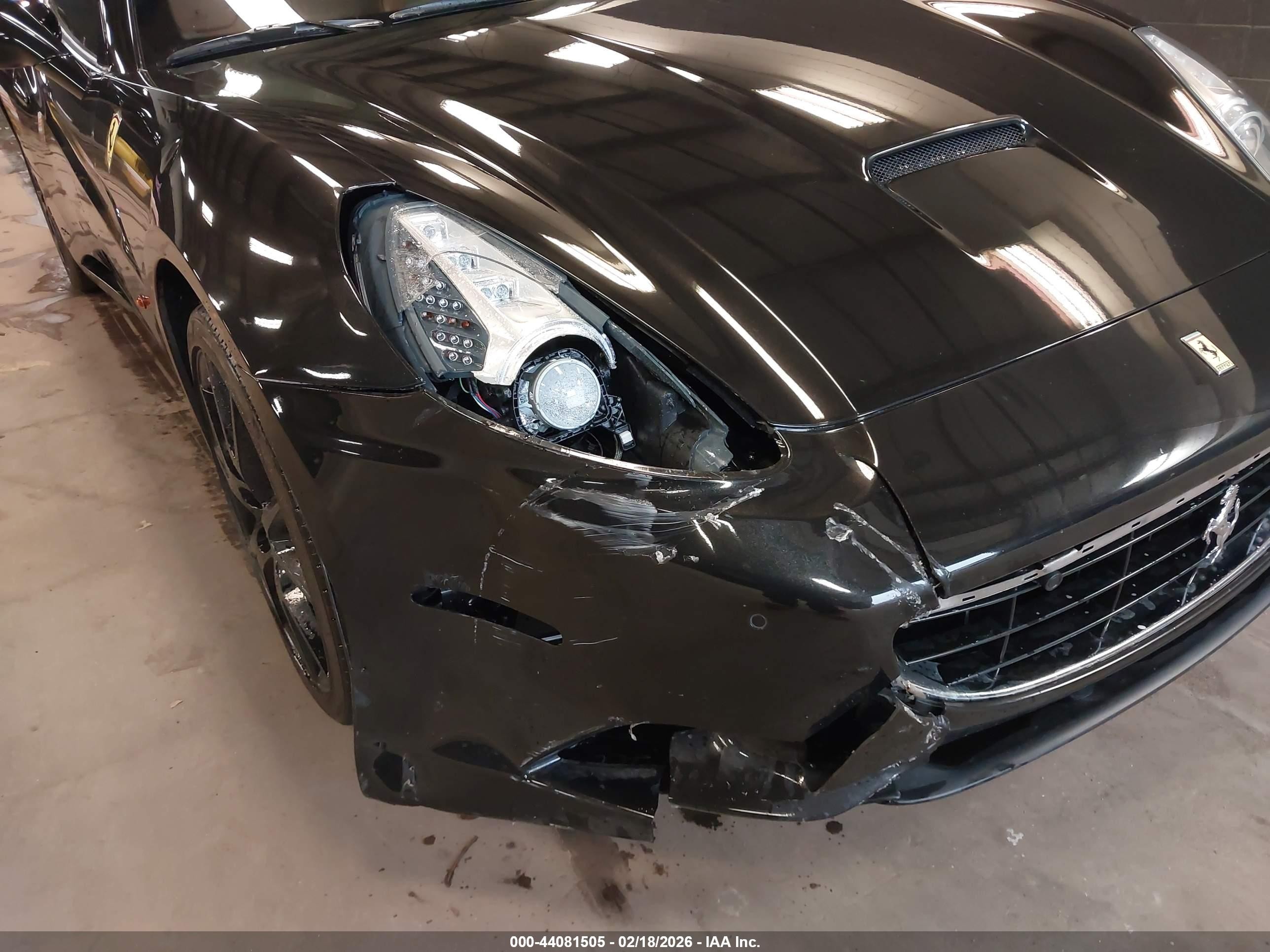 2011 Ferrari California Black vin: ZFF65LJA6B0178262