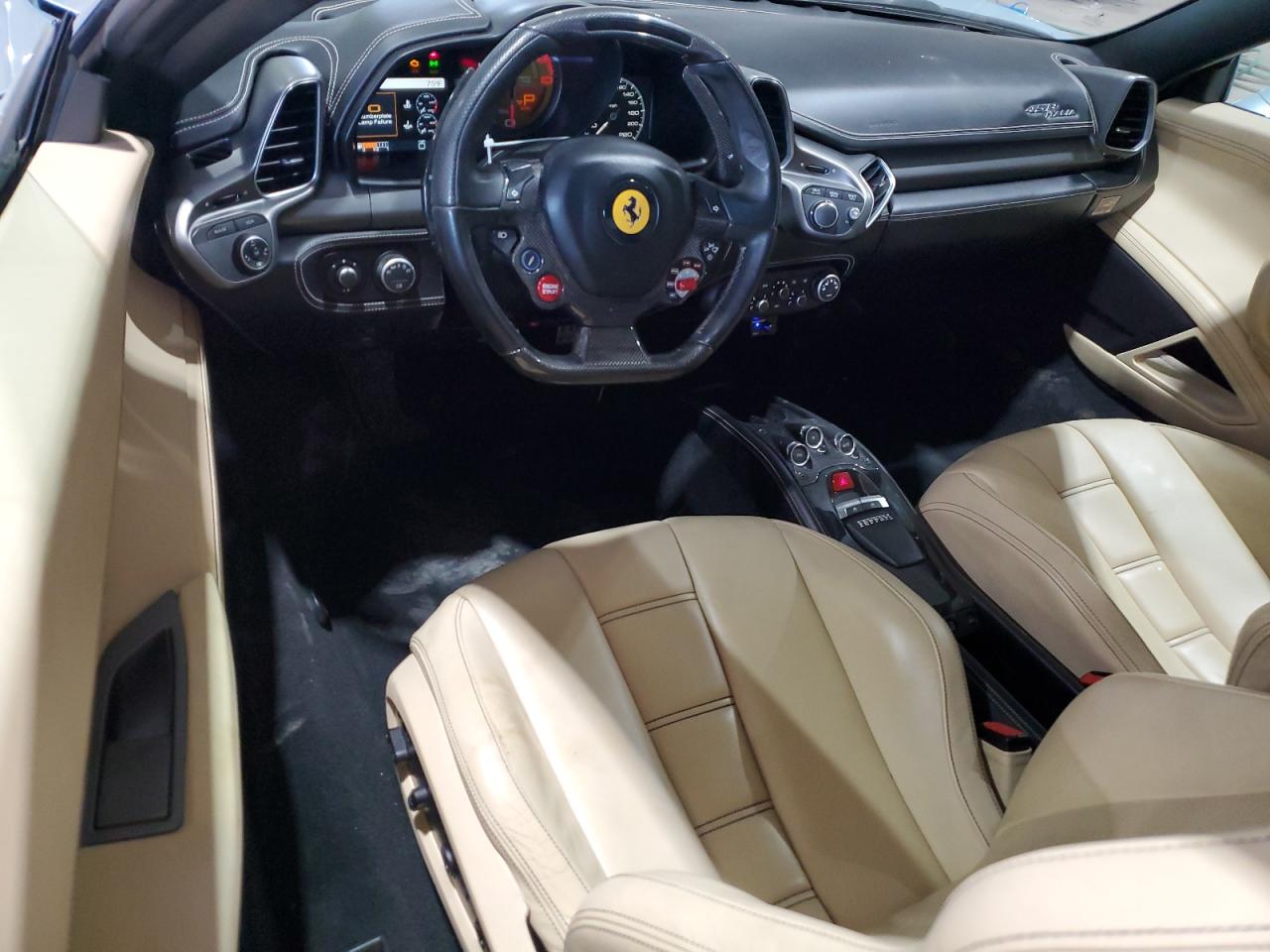 2011 Ferrari 458 Italia  Blue vin: ZFF67NFAXB0180885