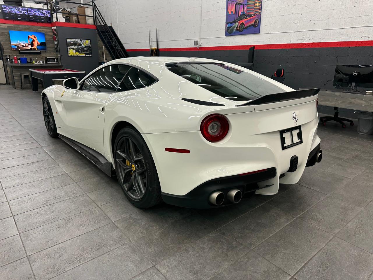 2016 Ferrari F12 Berlinetta White vin: ZFF74UFA2G0214140