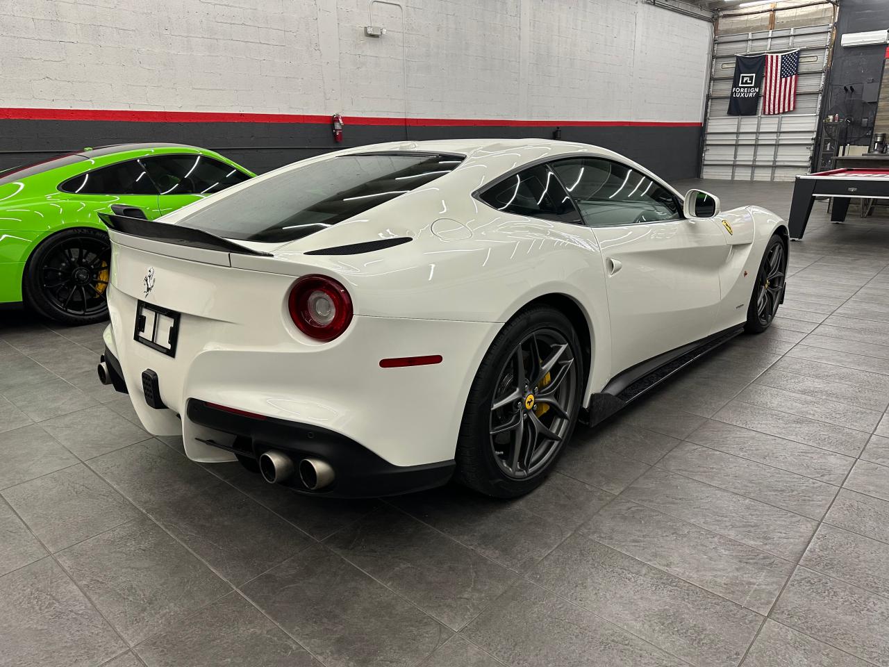 2016 Ferrari F12 Berlinetta White vin: ZFF74UFA2G0214140