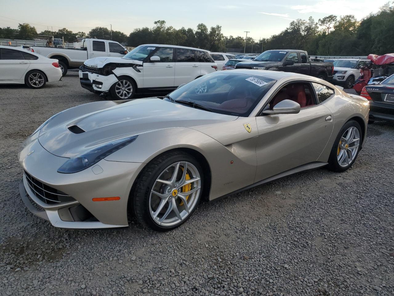 2014 Ferrari F12 Berlinetta  Gold vin: ZFF74UFAXE0202704