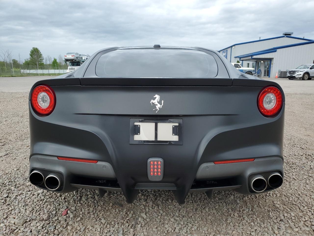 2014 Ferrari F12 Berlinetta  Черный vin: ZFF74UFAXE0202704