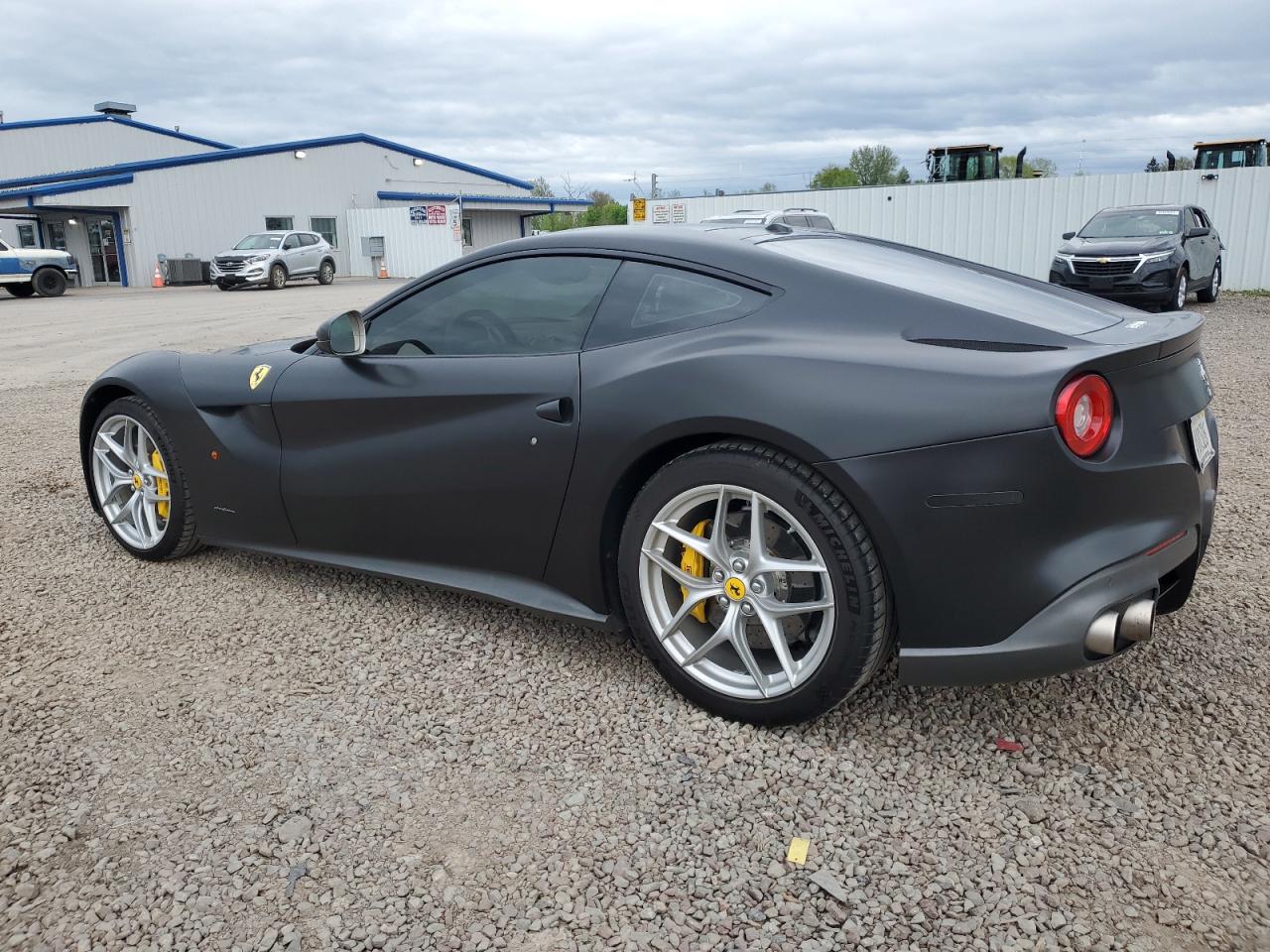2014 Ferrari F12 Berlinetta  Черный vin: ZFF74UFAXE0202704