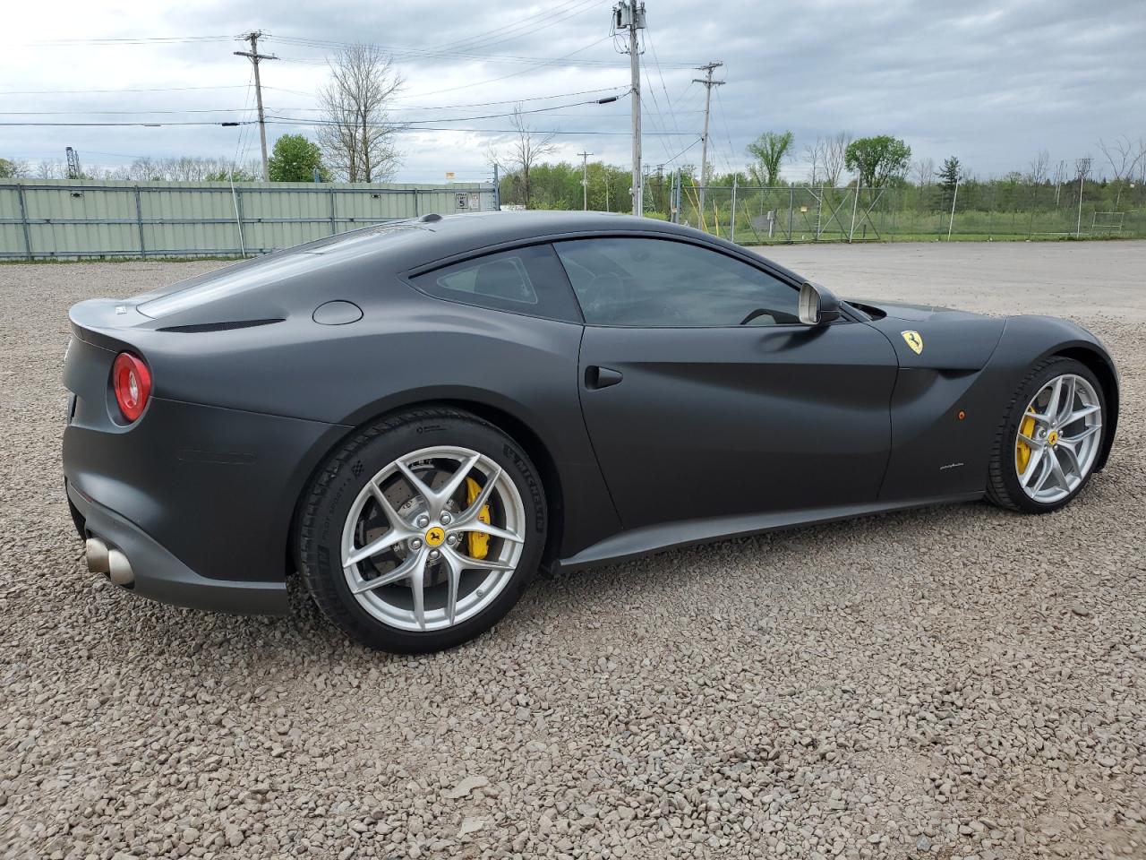 2014 Ferrari F12 Berlinetta  Черный vin: ZFF74UFAXE0202704