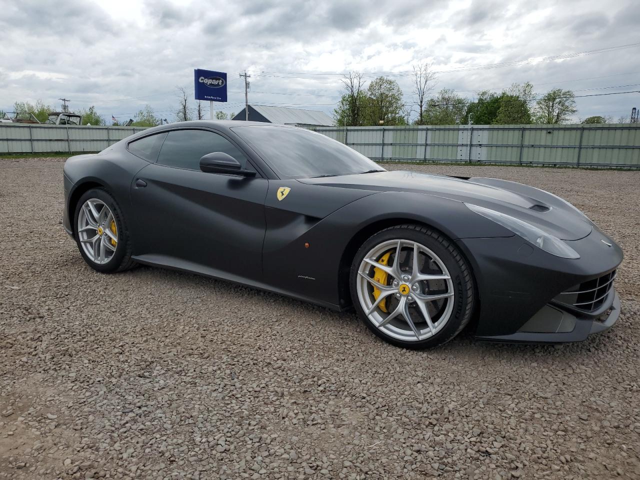 2014 Ferrari F12 Berlinetta  Черный vin: ZFF74UFAXE0202704