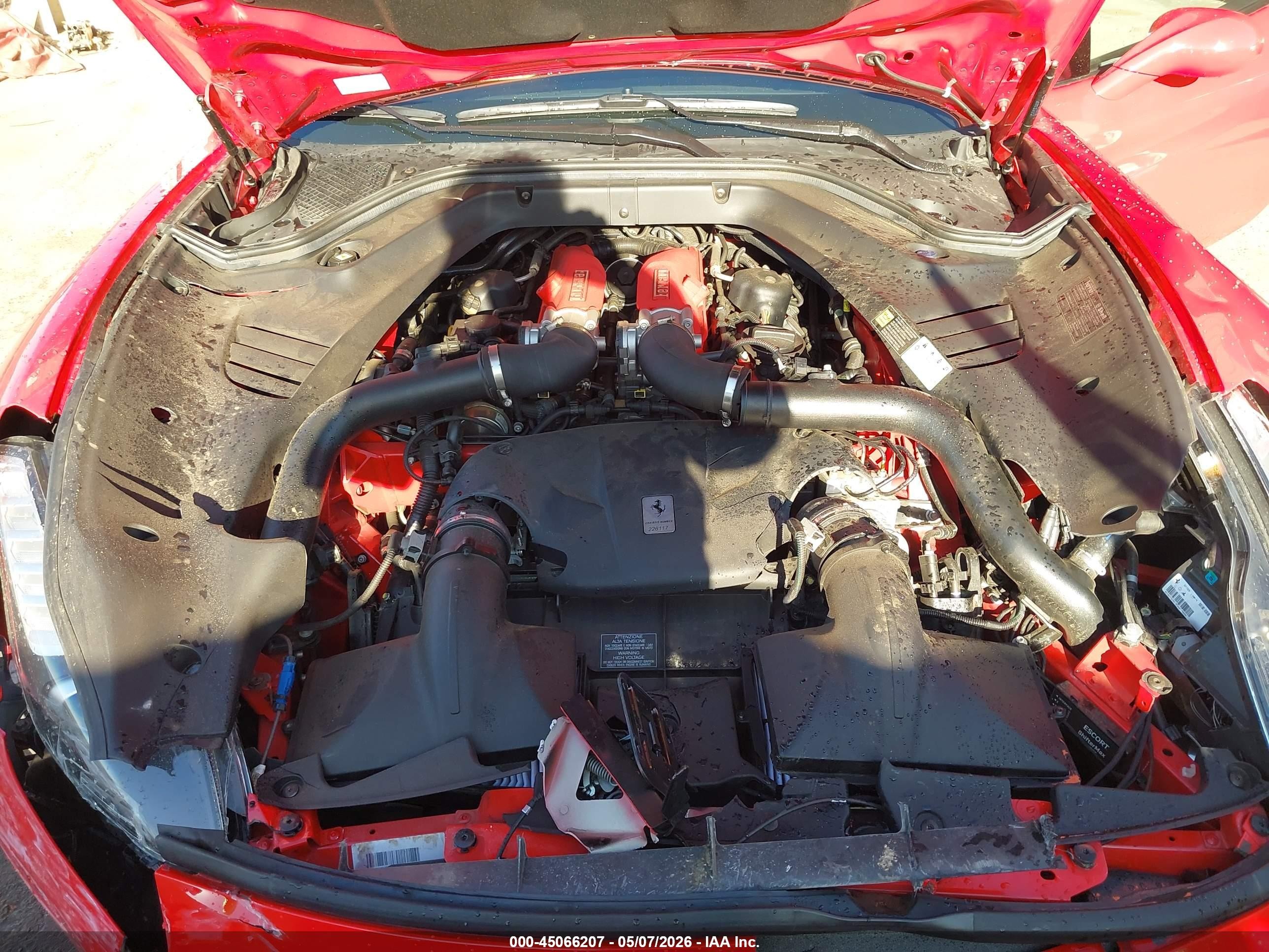 2017 Ferrari California T Red vin: ZFF77XJAXH0226117