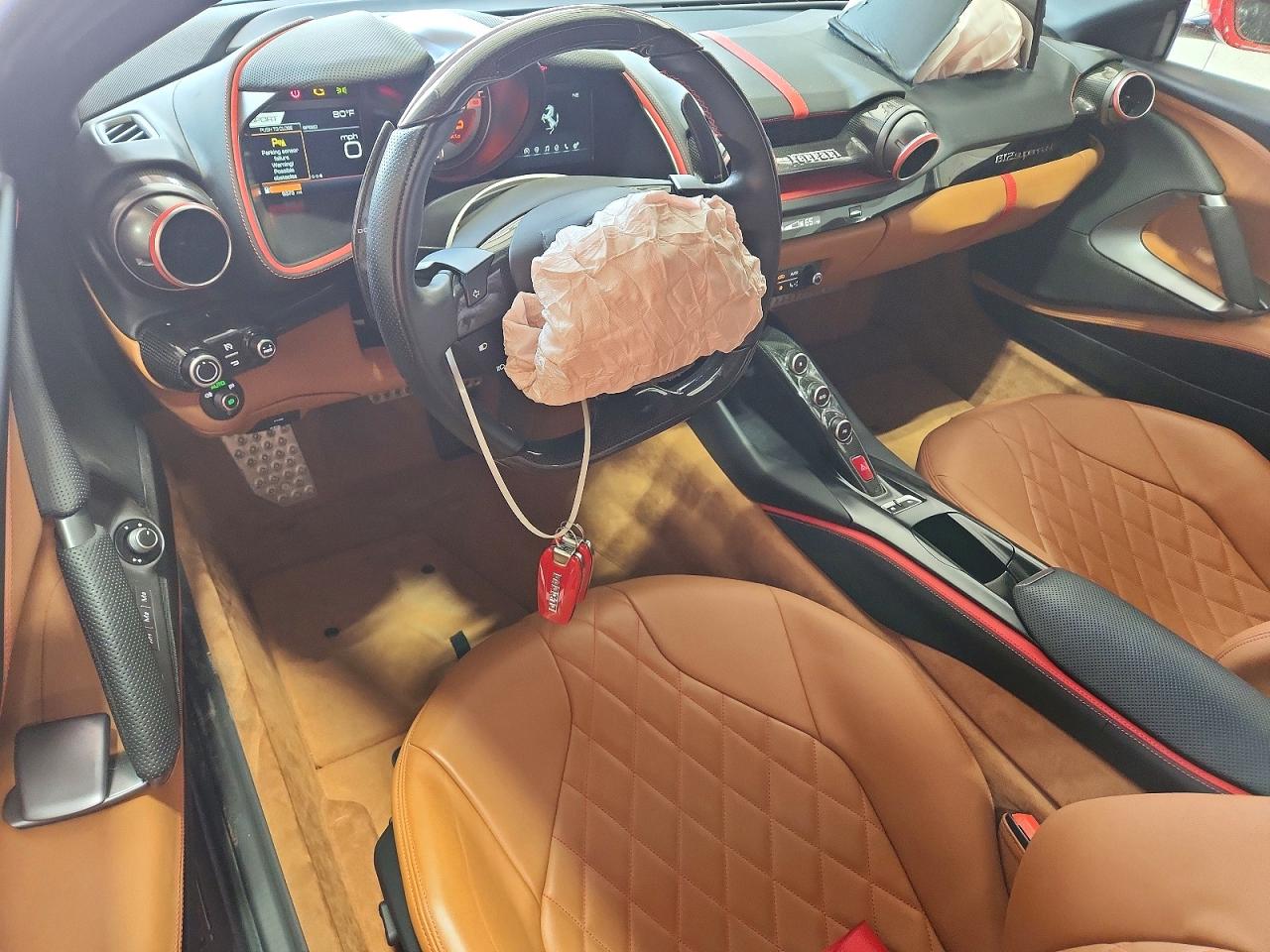 2020 Ferrari 812 Superfast Red vin: ZFF83CLA5L0248623