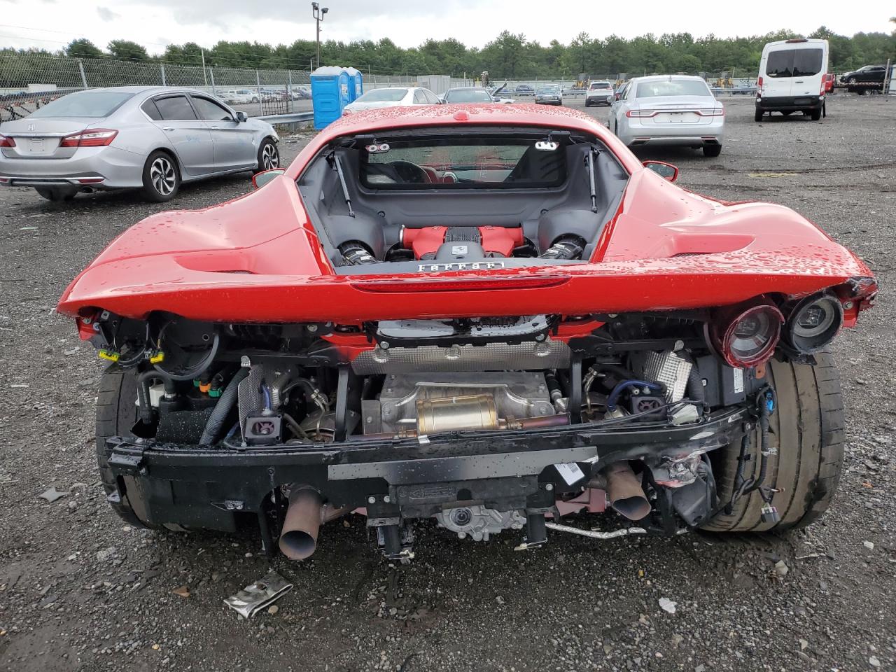 2021 Ferrari F8 Tributo  Red vin: ZFF92LLA4M0260867