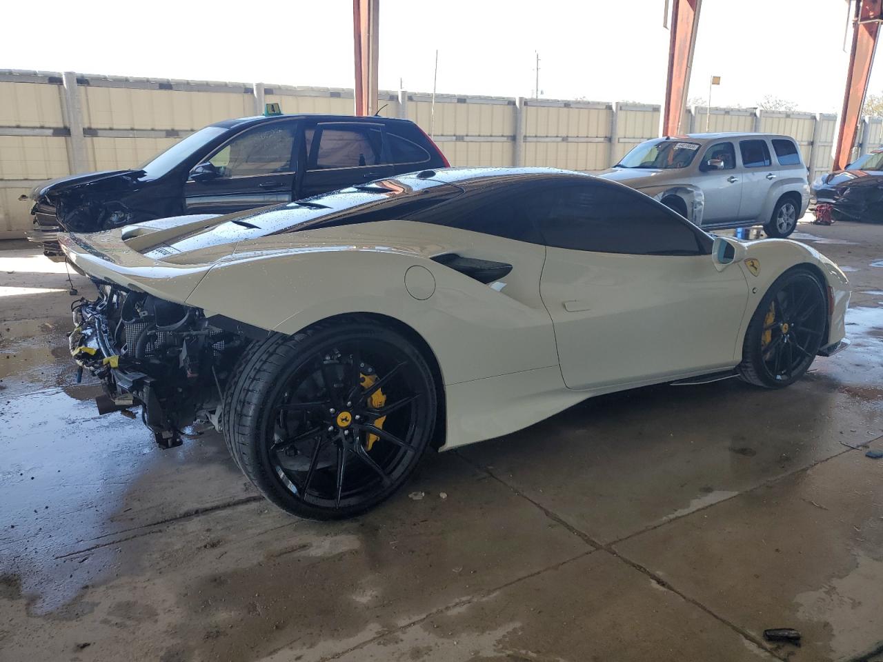 2021 Ferrari F8 Tributo  White vin: ZFF92LLAXM0259397