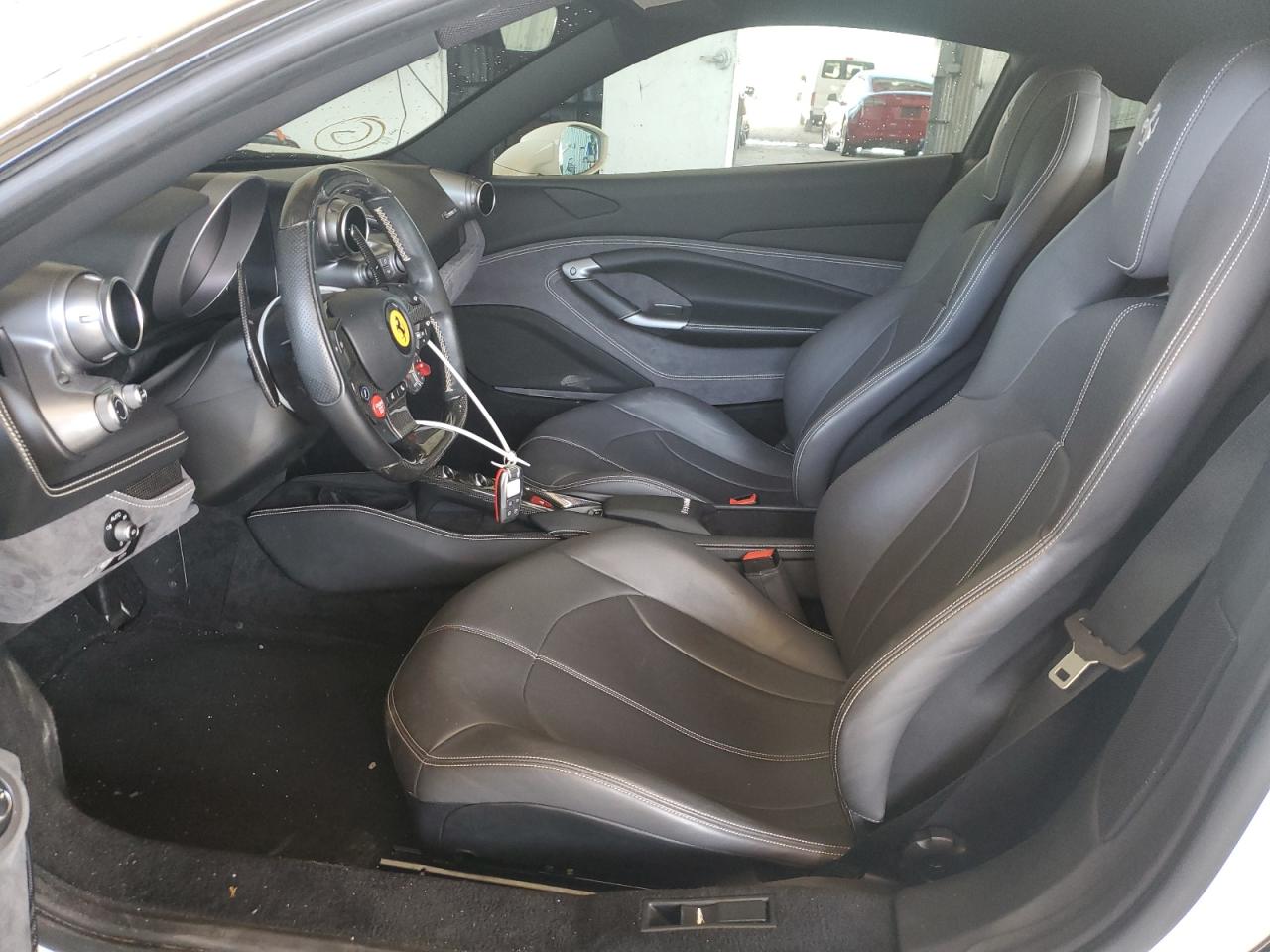 2021 Ferrari F8 Tributo  White vin: ZFF92LLAXM0259397