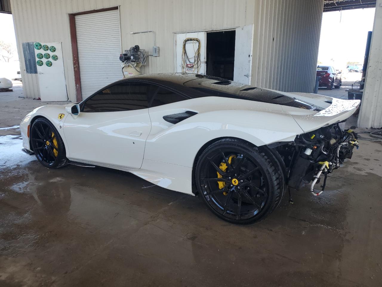 2021 Ferrari F8 Tributo  White vin: ZFF92LLAXM0259397