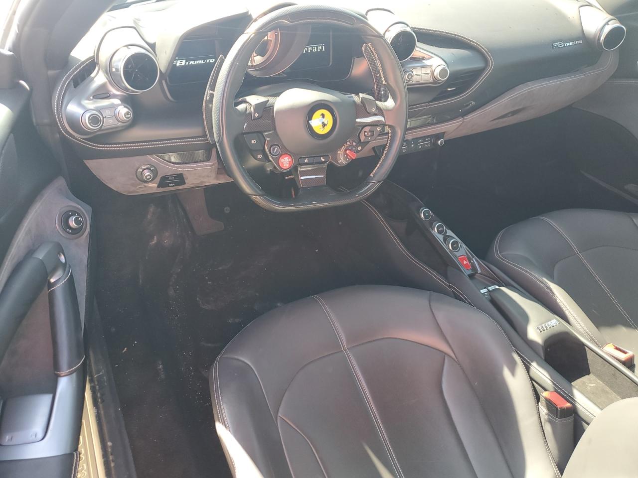 2021 Ferrari F8 Tributo  White vin: ZFF92LLAXM0259397