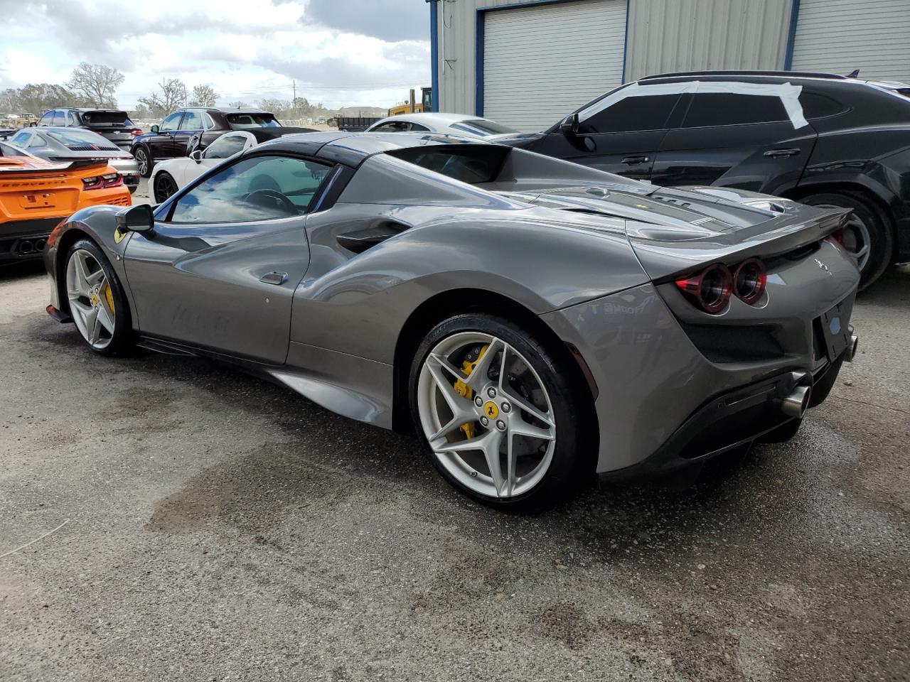 2023 Ferrari F8 Spider  Gray vin: ZFF93LMA0P0290397