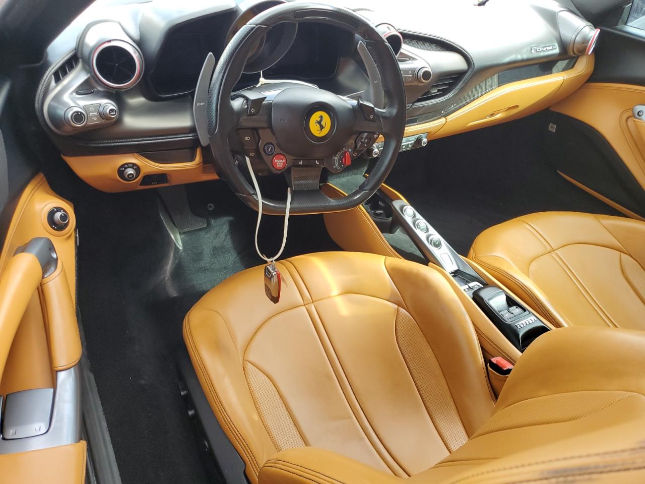 2023 Ferrari F8 Spider  Gray vin: ZFF93LMA0P0290397