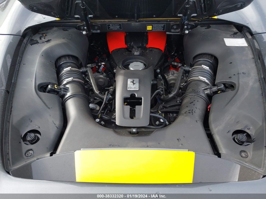 2021 Ferrari F8 Spider   Gray vin: ZFF93LMA5M0261599