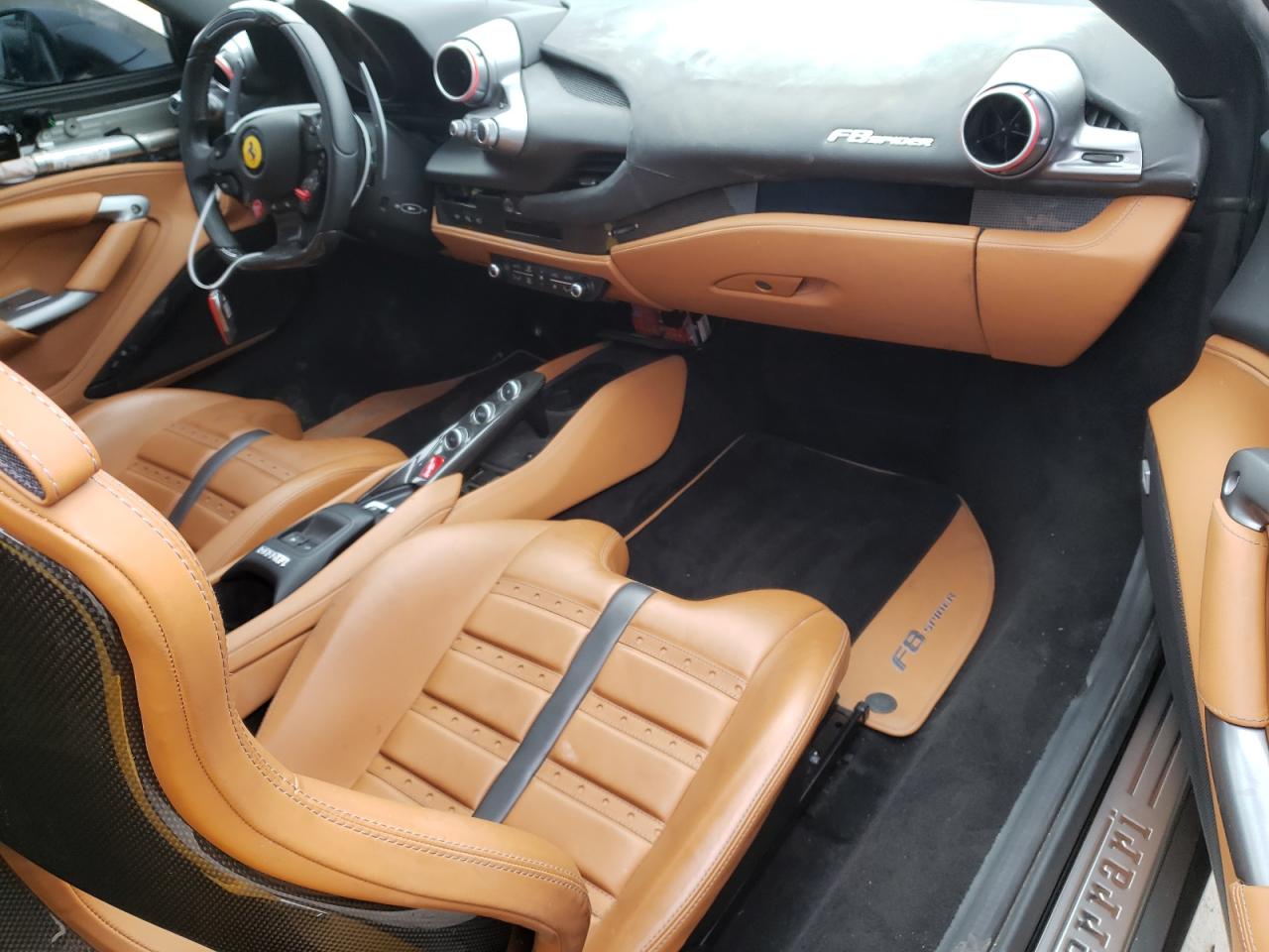 2021 Ferrari F8 Spider  Gray vin: ZFF93LMA5M0261599